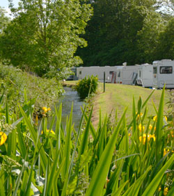 Lake District caravan park